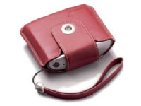 Tomtom Leather Carry Case & Strap - Red (9N00.108)